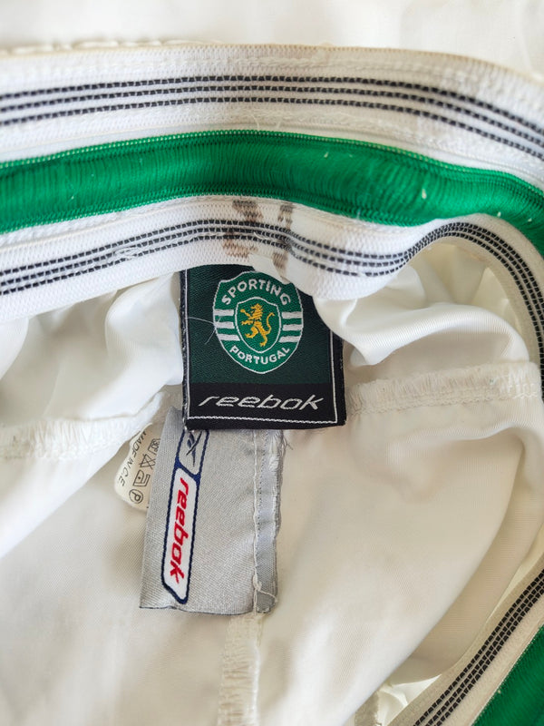 Sporting CP Player issue Home Football Shorts 2002-2003 (L) 23