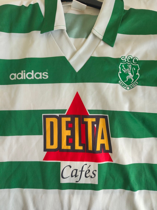 SC Campomaiorense Home Football Shirt 1994-1995 (XL)