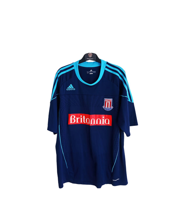 Stoke City FC Player Issue Away Football Shirt 2010-2011 (M)
