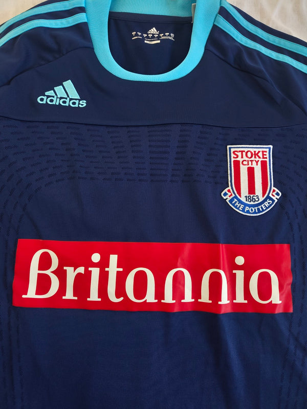 Stoke City FC Player Issue Away Football Shirt 2010-2011 (M)
