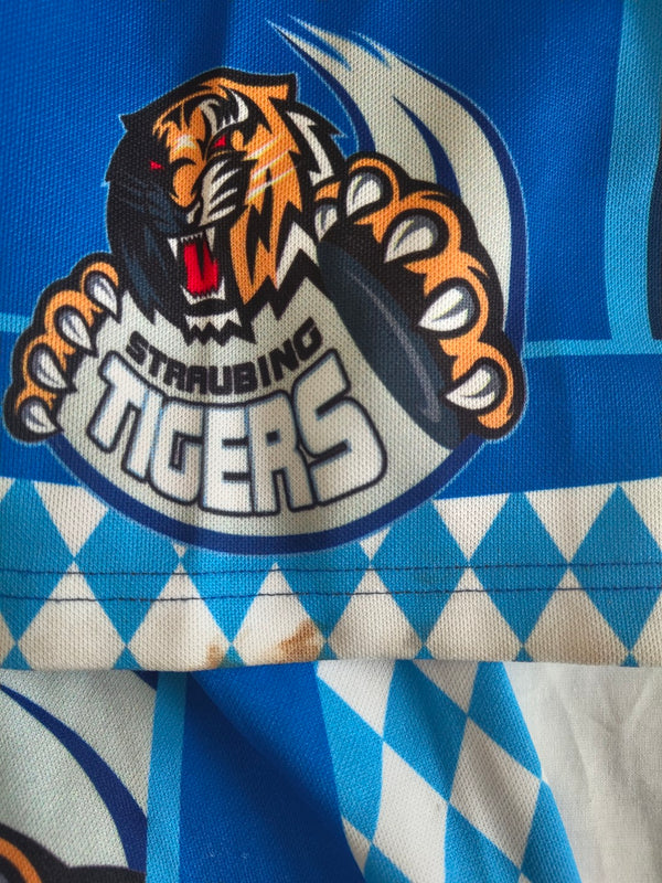 Straubing Tigers Home Ice Hockey Jersey 2007-2008 (S) 13 Meloche