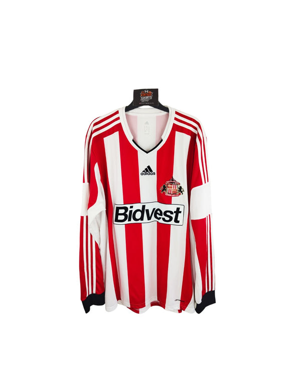 Sunderland Long Sleeve Home Football Shirt 2013-2014 (XL)