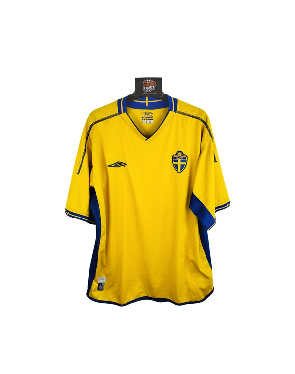 Sweden Home Football Shirt 2003-2005 (XL)