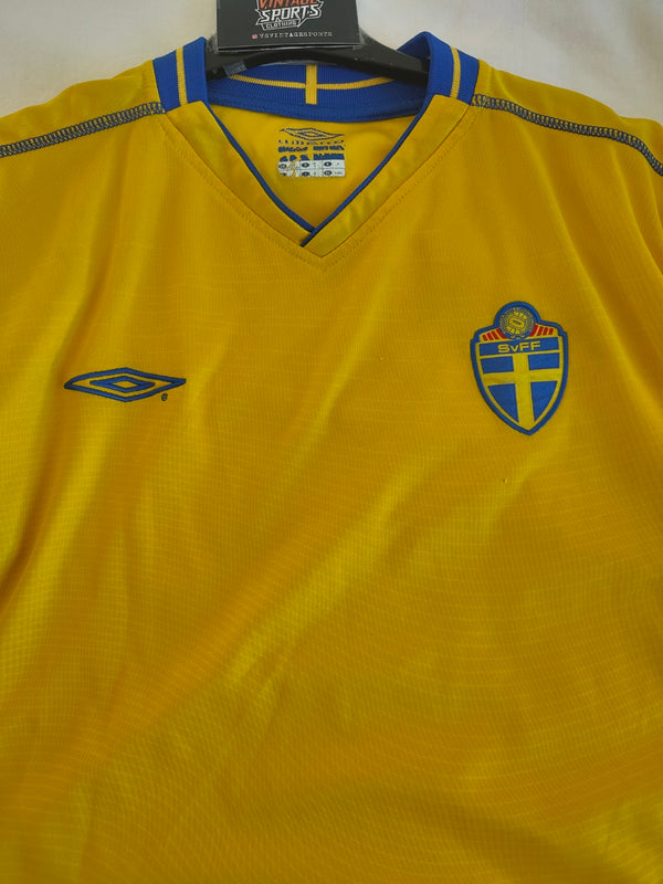 Sweden Home Football Shirt 2003-2005 (XL)