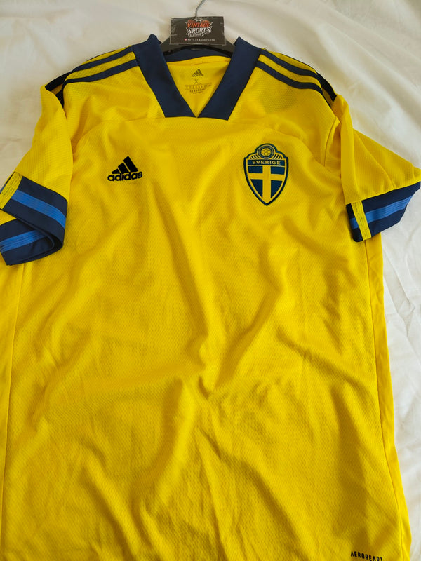 Sweden Home Football Shirt 2020-2021 (XL)