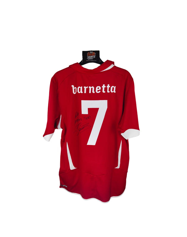 Switzerland Signed home Football Shirt 2010-2011 (M) #7 Barnetta