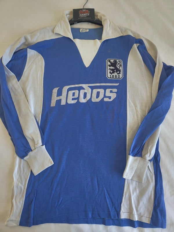 TSV 1860 Munich Long Sleeve Home Football Shirt 1979-1980 (L)