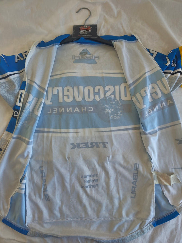 Team Discovery Channel Cycling Full Zip Jersey Shirt 2005 (M)
