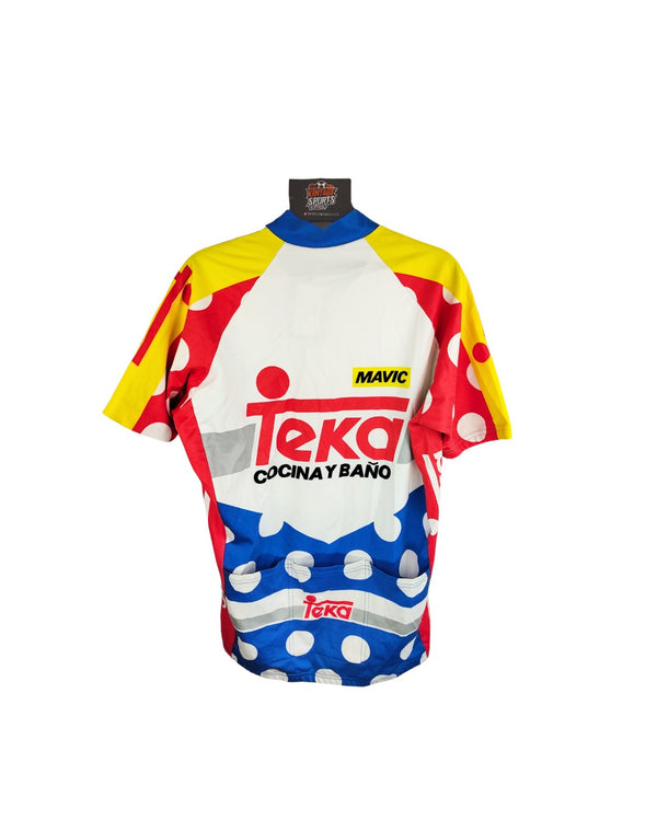 Team Teka Cycling Shirt Jersey 1980s (XL)