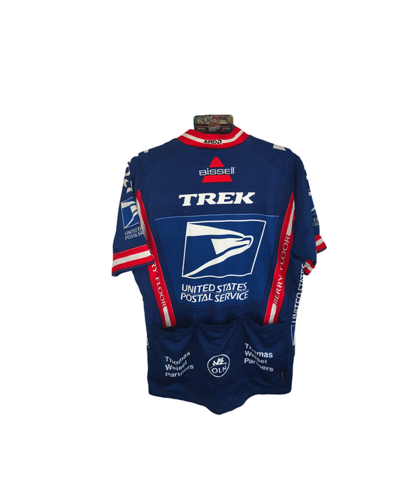Team USPS Trek Cycling 1/2 Zip Jersey Shirt 2004 (M)