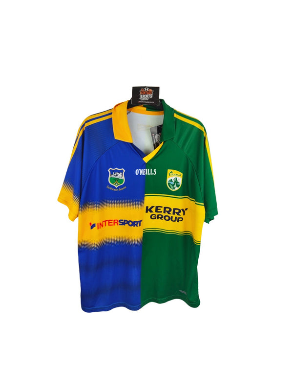Tipperary Kerry GAA Gaelic Half Shirt 2010s (L)