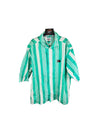 Tommy Hilfiger Jeans Button shirt Pinstripe Green White (XL)