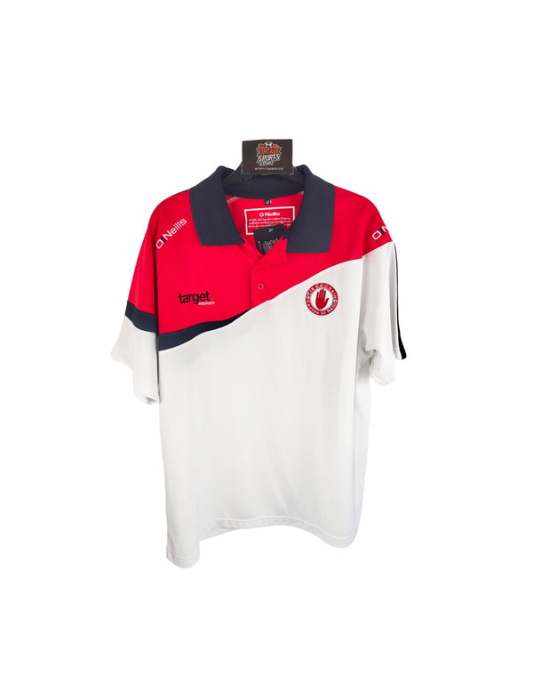 Tyrone GAA Gaelic Polo  Shirt 2000s (M)