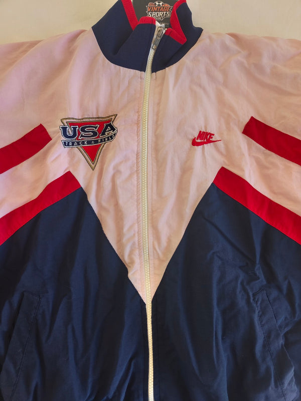 USA Track & Field Track Top Jacket 1990s (M)