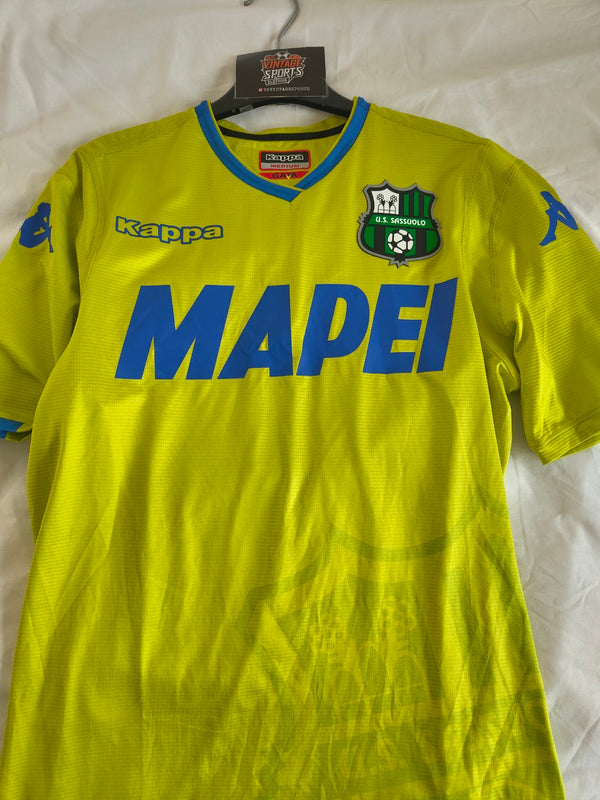 US Sassuolo Away Football Shirt 2018-2019 (M) 6 Rogerio