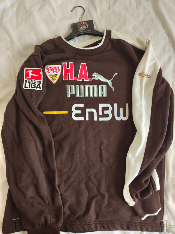 VFB Stuttgart Issue Training Football Sweatshirt 2009-2010 (L) HA