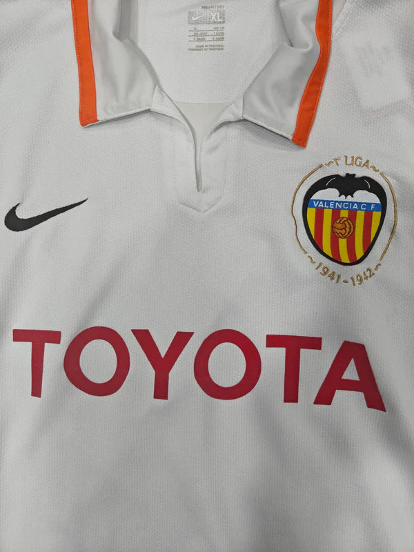 Valencia CF Home Football Shirt 2007-2008 (XL)