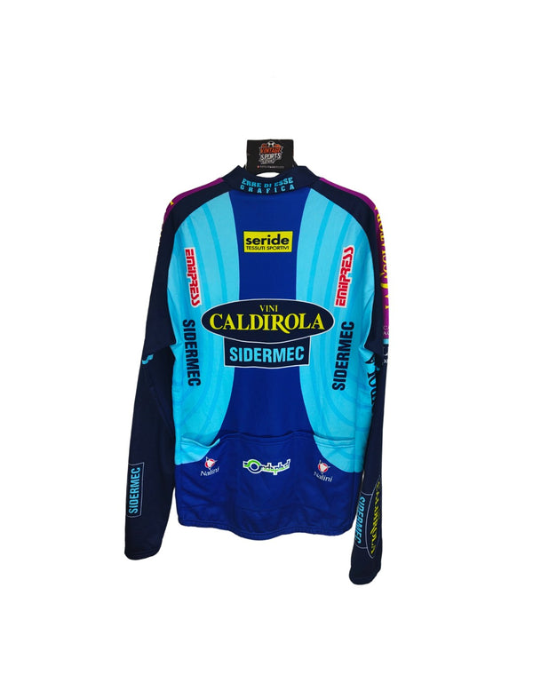Vini Caldirola Full Zip Cycling Shirt Jersey 2000 (XL)