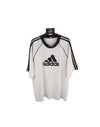 Vintage Adidas Big Logo T-Shirt 1990s White (XXL)