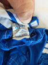 Vintage Adidas Football Shorts 1980s Blue (S) #6