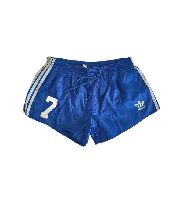 Vintage Adidas Football Shorts 1990s Blue (XL) #7