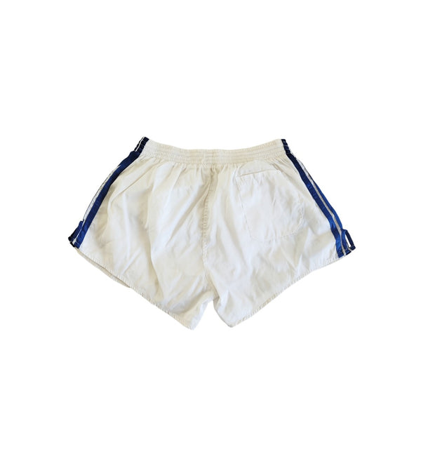 Vintage Adidas Football Shorts 1990s White Blue (XL) #5