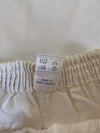 Vintage Adidas Football Shorts Cotton 1980s White blue (S) #4