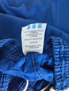 Vintage Adidas Football Shorts Cotton 1990s blue (L) #6