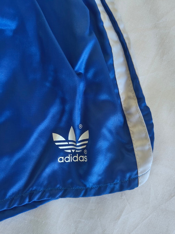 Vintage Adidas Shorts 1980s Blue (S)