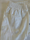 Vintage Adidas Shorts Cotton 1980s White (XS)