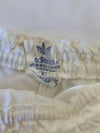 Vintage Adidas Sprinter Shorts 1980s white Blue (M)
