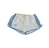 Vintage Adidas Sprinter Shorts 1980s white Blue (M)