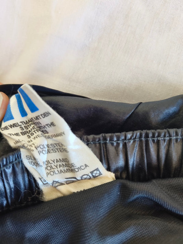 Vintage Adidas Sprinter Shorts 1990s Blue White Black (M)