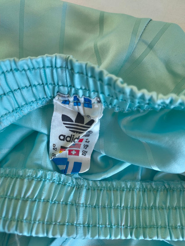 Vintage Adidas Sprinter Shorts 1990s Blue (Womens)