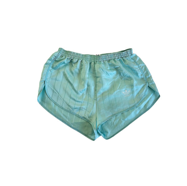 Vintage Adidas Sprinter Shorts 1990s Blue (Womens)