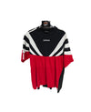 Vintage Adidas T-Shirt Red Black 1990s (M)