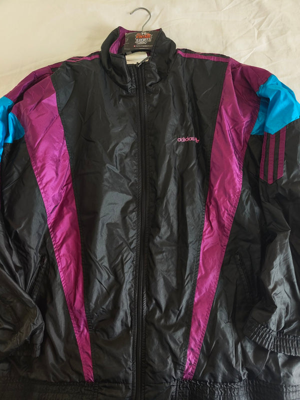 Vintage Adidas Tracksuit Top Jacket 1990s (XL)
