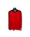 Vintage Adidas Ventex Football Shirt Red 1980s (M) #7