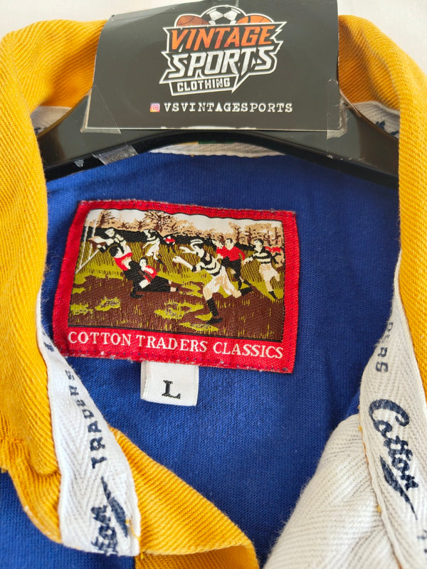 Vintage Cotton Traders Rugby Shirt 1990s (L)