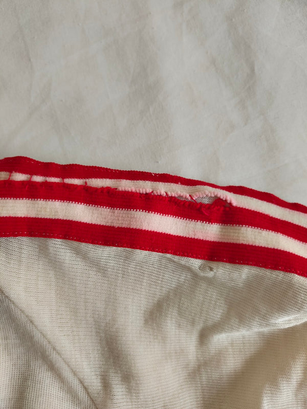 Vintage Football Shirt A Kolossal Portugal White Red 1970s (M) #10