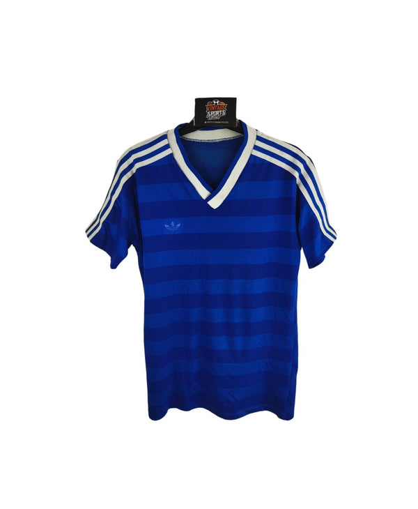 Vintage Football Shirt Adidas Blue 1984-1986 (S)