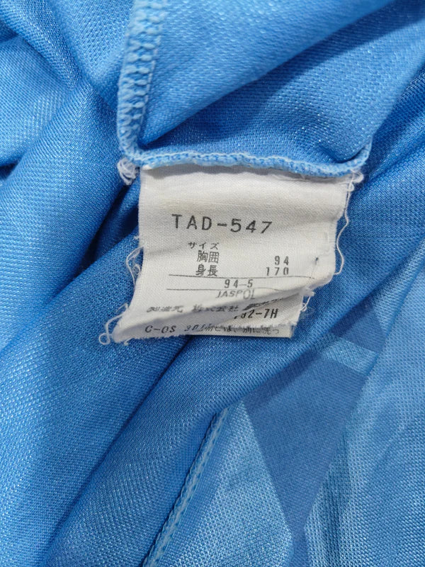 Vintage Football Shirt Adidas Blue 1990s (M) #14