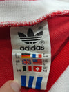 Vintage Football Shirt Adidas Red 1990s (L)