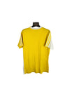 Vintage Football Shirt Adidas Yellow White 1980s (M)