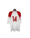 Vintage Football Shirt Le Coq Sportif Groupama 1990s (XL) 14
