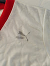 Vintage Football Shirt Puma 1980s White Red (S)