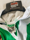 Vintage Football Shirt Puma 1980s Green white (M)