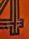 Vintage Football Shirt Template Adidas Orange 1970s (M) #14