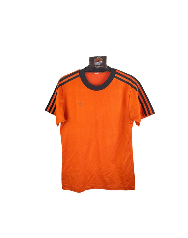 Vintage Football Shirt Template Adidas Orange 1970s (M) #14