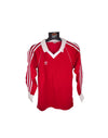 Vintage Football Shirt Template Adidas Red 1983 (S)